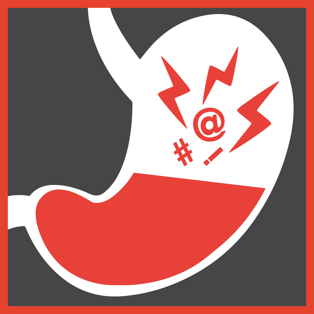 Mal di stomaco<br>da stress e ansia